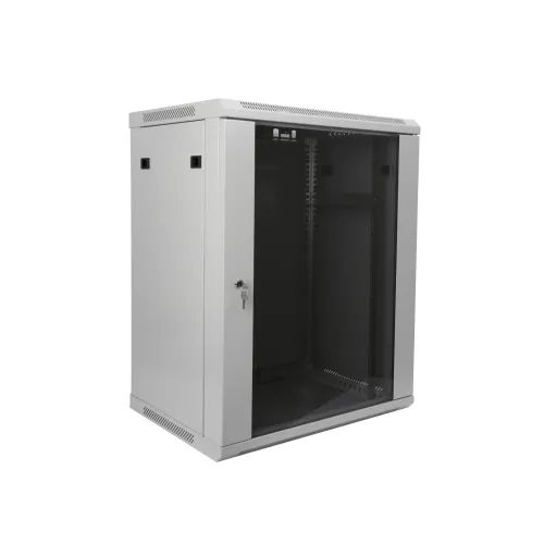 Шкаф телекоммуникационный настенный 15U, 600х450х770 (ШхГхВ)