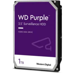 Жесткий диск WD SATA-III 1Tb WD10PURZ Surveillance Purple (5400rpm) 64Mb 3.5"
