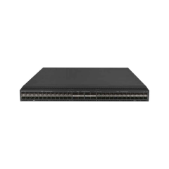 КОММУТАТОР S6850-56HF L3 Ethernet Switch c 48 SFP28 портами and 8 QSFP28 портами, с 2 модулями питания AC, 5 блоками вентиляторов. Выдув назад.