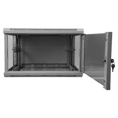 Шкаф телекоммуникационный настенный 6U, 600х600х370 (ШхГхВ)