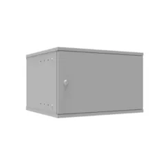Шкаф телекоммуникационный настенный 6U, 523х450х332мм серия LITE (металлическая дверь)