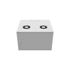 Шкаф телекоммуникационный настенный 6U, 523х450х332мм серия LITE (металлическая дверь)