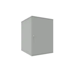 Шкаф телекоммуникационный настенный 15U, 523х600х732мм серия LITE (металлическая дверь)