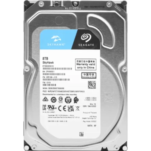 Жесткий диск Seagate SATA-III 8Tb ST8000VX010 Video Skyhawk (7200rpm) 256Mb 3.5"