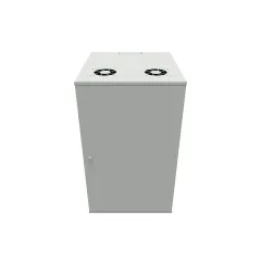 Шкаф телекоммуникационный настенный 18U, 523х600х866мм серия LITE (металлическая дверь)