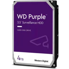 Жесткий диск WD SATA-III 4Tb WD40PURZ Surveillance Purple (5400rpm) 64Mb 3.5"