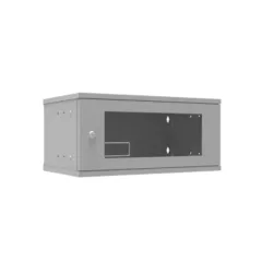 Шкаф телекоммуникационный настенный 4U, 523х300х234мм серия LITE (стеклянная дверь)