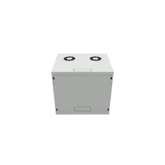 Шкаф телекоммуникационный настенный 9U, 523х450х465мм серия LITE (стеклянная дверь)