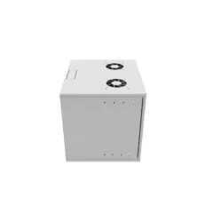 Шкаф телекоммуникационный настенный 9U, 523х600х465мм серия LITE (стеклянная дверь)