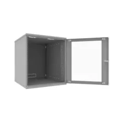 Шкаф телекоммуникационный настенный 12U, 523х600х599мм серия LITE (стеклянная дверь)