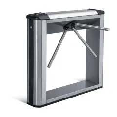 Электронная проходная с автоматическими преграждающими планками "Антипаника" и встроенным картоприемником для карт EMM/HID