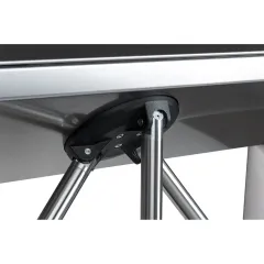 Электронная проходная с автоматическими преграждающими планками "Антипаника" и встроенным картоприемником для карт EMM/HID