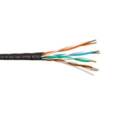 Кабель U/UTP4 cat.5e NETKO, 24 AWG BC, на катушке, PE, outdoor, 305м