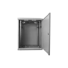 Шкаф телекоммуникационный настенный 15U, 600х600х770 (ШхГхВ) (металлическая дверь)