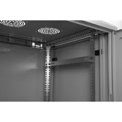 Шкаф телекоммуникационный настенный 15U, 600х600х770 (ШхГхВ) (металлическая дверь)