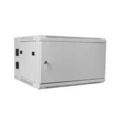 Шкаф телекоммуникационный настенный 6U, 600х550х370мм двухсекционный