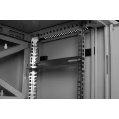 Шкаф телекоммуникационный настенный 6U, 600х550х370мм двухсекционный