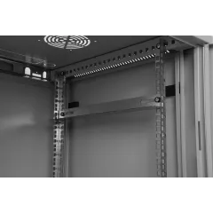 Шкаф телекоммуникационный настенный 9U, 600х600х500 (ШхГхВ) (металлическая дверь)