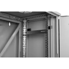 Шкаф телекоммуникационный настенный 15U, 600х550х770мм двухсекционный