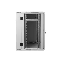 Шкаф телекоммуникационный настенный 15U, 600х550х770мм двухсекционный