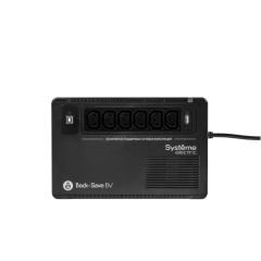 ИБП Back-Save BV Systeme Electric 600 ВА, автоматическая регулировка напряжения, 6 розеток С13, 230 В, 1 USB Type-A