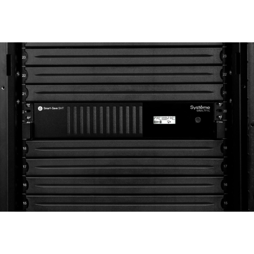 Источник бесперебойного питания Smart-Save SMT Systeme Electric 3000 ВА, монтаж в стойку 2U, 230 В, 8 розеток IEC C13, SmartSlot, AVR, LCD, USB HI