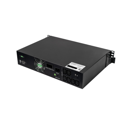Источник бесперебойного питания Smart-Save SMT Systeme Electric 3000 ВА, монтаж в стойку 2U, 230 В, 8 розеток IEC C13, SmartSlot, AVR, LCD, USB HI