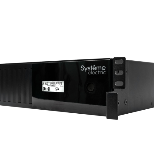 Источник бесперебойного питания Smart-Save SMT Systeme Electric 3000 ВА, монтаж в стойку 2U, 230 В, 8 розеток IEC C13, SmartSlot, AVR, LCD, USB HI
