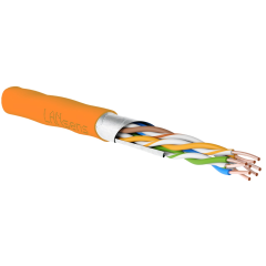 Кабель витая пара LANsens FTP, 4 пары Cat.5e, LSZH, indoor, master, 305м