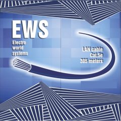 Кабель информационный UTP2, категория 5Е, количество пар 2, для наружной прокладки, неэкранированый