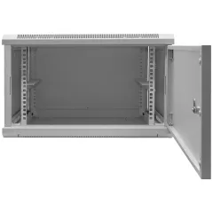 Шкаф телекоммуникационный настенный 9U, 600х450х500 (ШхГхВ), дверь металлическая