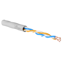 Кабель витая пара LANsens UTP, 2 пары Cat.5e, PVC, indoor, 305м