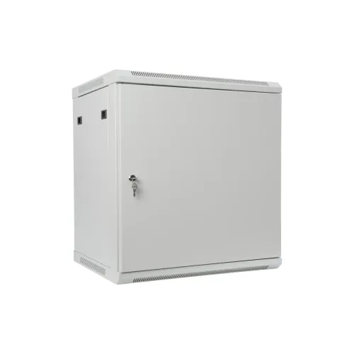Шкаф телекоммуникационный настенный 12U, 600х450х635 (ШхГхВ) (металлическая дверь)