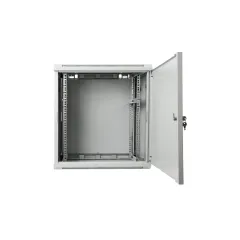 Шкаф телекоммуникационный настенный 12U, 600х450х635 (ШхГхВ) (металлическая дверь)