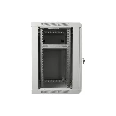 Шкаф телекоммуникационный настенный 12U, 600х450х635 (ШхГхВ) (металлическая дверь)
