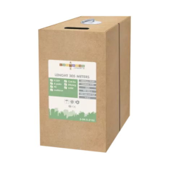 Кабель витая пара LANsens FTP, 4 пары Cat.5e, PE, outdoor, 305м