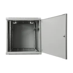 Шкаф телекоммуникационный настенный 12U, 600х600х635 (ШхГхВ) (металлическая дверь)