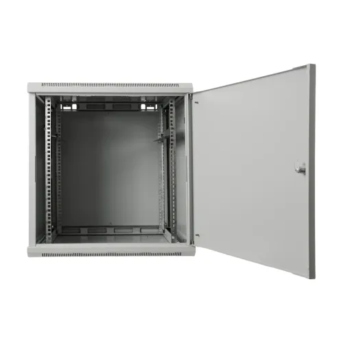 Шкаф телекоммуникационный настенный 12U, 600х600х635 (ШхГхВ) (металлическая дверь)