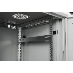 Шкаф телекоммуникационный настенный 12U, 600х600х635 (ШхГхВ) (металлическая дверь)