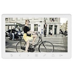 Монитор  видеодомофона Amelie Slim (White) HD SE