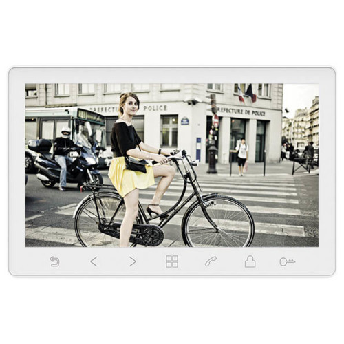 Монитор  видеодомофона Amelie Slim (White) HD SE
