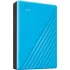 Жесткий диск WD USB 3.0 4Tb WDBPKJ0040BBL-WESN My Passport 2.5" голубой