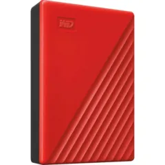 Жесткий диск WD USB 3.2 Gen 1 4Tb WDBPKJ0040BRD-WESN My Passport 2.5" красный