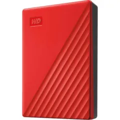 Жесткий диск WD USB 3.2 Gen 1 4Tb WDBPKJ0040BRD-WESN My Passport 2.5" красный
