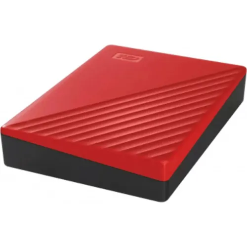 Жесткий диск WD USB 3.0 5Tb WDBPKJ0050BRD-WESN My Passport 2.5" красный