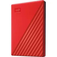 Жесткий диск WD USB 3.0 2Tb WDBYVG0020BRD-WESN My Passport 2.5" красный