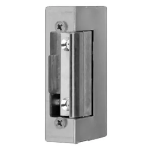 Smartec СКУД Smartec ST-SL150NO Защёлка электромеханическая без планки, симметричная, нормально-открытая, с регулируемым язычком, 12В, 75 х 21 х 28мм