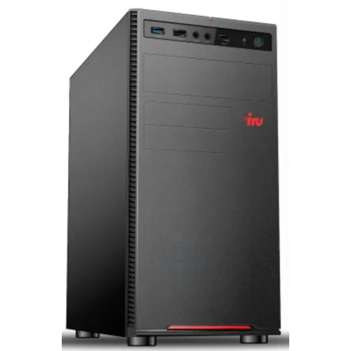 ПК IRU Home 310H6SE MT i3 12100 (3.3) 8Gb SSD1Tb UHDG 730 Free DOS GbitEth 400W черный (1994642)