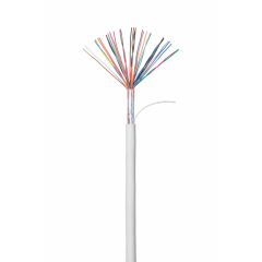 Кабель NETLAN U/UTP 16 пар, Кат.5 (Класс D), 100МГц, одножильный, BC (чистая медь), внутренний, PVC нг(B), серый, 305м