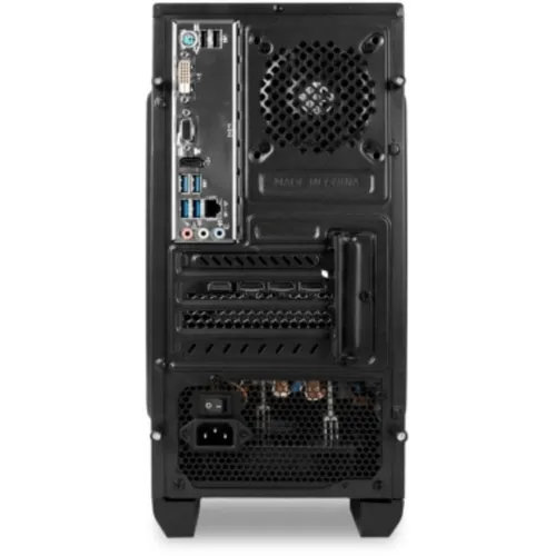 ПК IRU Game 320A5GE MT Ryzen 5 5500 (3.6) 16Gb SSD512Gb RTX3050 8Gb FreeDOS GbitEth 500W черный